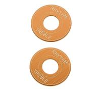 Rondella dell'interruttore dell'ingranaggio della Chitarra, Indicazione Visiva dell'anello dell'interruttore della Chitarra Elettrica 2PCS della Lega di Alluminio per gli