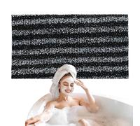 Rondella di lavaggio posteriore | Asciugamano in tessuto esfoliante per il corpo | Asciugamano da bagno esfoliante extra lungo per viaggi, viaggi d'affari, casa, dormitorio