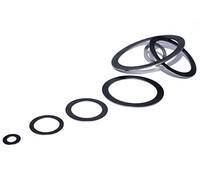 Rondella di montaggio 14x20x0,1 DIN 988 in acciaio, 10 pezzi Rondella di compensazione Rondella di distanziamento Rondella piatta