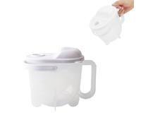 Rondella di plastica per grani di riso, colino per alimenti per riso per cucina Ciotola per lavaggio del riso riutilizzabile Rondella di plastica per grani Colino Colino per quinoa Cestello per la pul