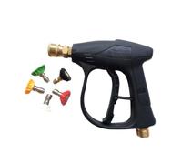 Rondella di pressione 4350PSI 1/4 In Connettore Rapido Con Schiuma & Ugello Punte 1 Litro Rondella di Alimentazione Per Pavimento Auto Schiuma Lavaggio Auto