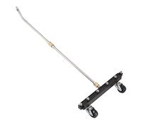 Rondella di pressione Cleaner Under cardiaca Heavy Duty sotto scopa d'acqua per auto con 6 ugelli 2 bacchette di estensione ruote girevoli per pulire il telaio patio cortile (Sprinkler del telaio per