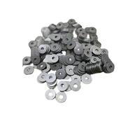 Rondella di regolazione dell'ugello dell'iniettore di carburante diesel, guarnizioni di spessore, regolazione della distanza della punta adatta for Revo 2.4L / 2.8L(4x9x1)