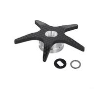Rondella di resistenza leggera del carbonio per Abu Max4 SX per bobine stx | Compatibile con Max4 SX per STX, riduce l'attrito, migliora la distanza di lancio, opzioni nero oro rosso