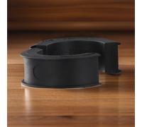 Rondella di riduzione per bicicletta per montaggio sul manubrio compatibile con applicazioni con adattatore per stelo da 31,8 mm a 25,4 mm e da 31,8 mm a 22,2 mm (31,8 giri 22,2 mm)