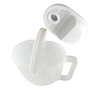 Rondella di riso - Bacinella con setaccio per pulizia della cucina, strumento portatile per il risciacquo degli alimenti con impugnatura | Separatore di scarico leggero per lenticchie, prodotti, tagli