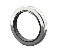 rondella di tenuta 1 pz PTFE Lip Paraolio 66.6*90*12mm Alloggiamento In Acciaio Inox Singolo Labbro E Doppio Labbro Vite 88142450 Compressore D'aria Pezzi di Ricambio guarnizione a labbro ( Color : 66