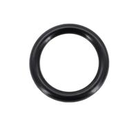 Rondella di tenuta in gomma 6 pezzi O-ring in fluoroelastomero marrone/verde, guarnizione di tenuta in FKM, buona tenacità, anello gomma rotondo nero for auto(Black,10MM*1MM)