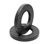 Rondella di tenuta, Paraolio scheletrato in gomma nitrilica 34mm Diametro dell'albero, 80mm Diametro esterno, 10mm Lunghezza, Pacchetto di 2