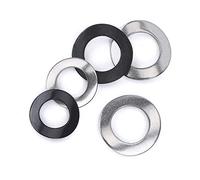 Rondella elastica a forma di sella in acciaio inossidabile 304, rondella a forma di sella, guarnizione antiscivolo di bloccaggio-304 materiale M4 (20 compresse)