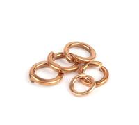 Rondella elastica con blocco a cerniera, Rondella elastica in ottone GB93 Rondella di sicurezza M2-M12(M3 (100pcs))