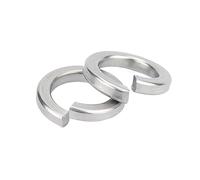 Rondella elastica con blocco a cerniera, Rondella elastica standard in acciaio inossidabile da 10-100 pezzi 2# 4# 6# 8# 10# 12# 1/4 5/16 3/8 7/16 1/2(10# 100PCS)