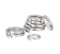 Rondella elastica standard americana in acciaio inossidabile 304, rondella elastica standard imperiale da 4# a 1 pollice, rondella di bloccaggio divisa in metallo Rondelle piatte(5/8" (20 pieces))