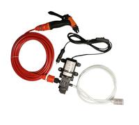 Rondella Elettrica: Pressione Elettrica 12 V, Barra Di Altezza Della Batteria Ad Alta Pressione | Spruzzatore Portatile Elettrico per Patio Garage Moto Commerciale Camion Pneumatici RV B