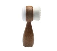 Rondella Facciale Compatta - Pulizia Profonda Del Viso, Pennello Per Il Viso A Doppia Faccia | Volto Manuali Basvelle Per Lavarsi, Cuoio A Secco A Setola Morbida Pennello Facce, Supporto Per Facciale