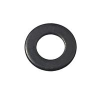 Rondella, Guarnizioni for mobili rondella nera liscia for lavatrice in carbonio da 100 pezzi(M8)