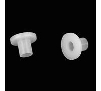 Rondella in Plastica, Rondella per Boccola 100 Pezzi, Rondella per Transistor, Rondella Isolante in Plastica per Transistor, Antiruggine, Corrosione, Dissipatori di Calore