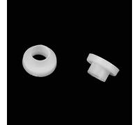 Rondella in Plastica, Rondella per Boccola 100 Pezzi, Rondella per Transistor, Rondella Isolante in Plastica per Transistor, Antiruggine, Corrosione, Dissipatori di Calore