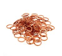 Rondella Rame 12x16x1,5 Borsa Per 100 Pezzi r120160gc/100 per Moto Ricambi
