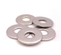 Rondella metallica M16 Inox Ø esterno 40 mm | Rondella piatta larga M16x40mm | Acciaio inossidabile A2 (V2A/304) norma NFE 25514 L | Legno/Metallo/Dadi/Viti/ecc.: LOT DE 5 Pcs - ProRaje