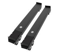 Rondella Mover Sliders - Robusta base per elettrodomestici, ruote scorrevoli, supporto pesante regolabile, design in antiscivolo, accessorio da cucina 48 x 5 x 4 cm per frigorifero, lavatrice