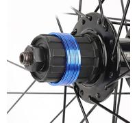 Rondella per mozzo della bici 1/1 5/2/2 5/3 mm ruota libera distanziali in lega di alluminio per una facile regolazione (1+1,5+2 mm blu)