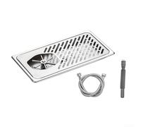 Rondella per tazze in acciaio inox multi angolo per bar e caffetterie, progettata per sciacquare una varietà di tazze, tra cui bicchieri da vino, tazze da birra e tazze da tè (1)