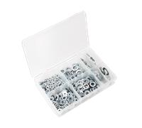 Rondella Piatta Assortimento 495pc M6-M24 Forma C Metrico - Sealey AB056WC Nuovo