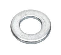 Rondella Piatta din 125 M10 X 21mm Form A Zinco Confezione Di 100 - Sealey