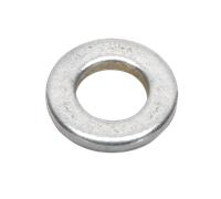 Rondella Piatta din 125 - M6 X 12mm Form A Zinco Confezione Di 100 - Sealey