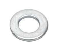 Rondella Piatta din 125 - M8 X 17mm Form A Zinco Confezione Di 100 - Sealey