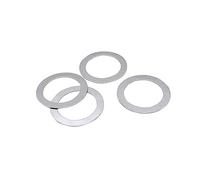 Rondella piatta in acciaio inossidabile 304 da M15 a M40 da 10 pezzi che regola lo spessore della guarnizione piana(M35x45x0.5mm)