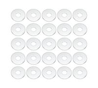 Rondella piatta universale 14mm ID 44mm OD per acciaio lega argento 25 pz