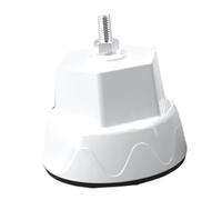 Rondella Piedi Pad Portatile Silenzioso Skid Riser Mat Antiscivolo per Lavatrice Bianco