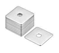 Rondella quadrata, 10 pezzi M8x40x40x3mm 304 Rondelle per piastre quadrate
