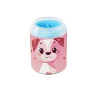 Rondella riutilizzabile per zampe del cane a forma di cuore, con spazzola in silicone, kit di pulizia morbido per pulire delicatamente le zampe dopo le passeggiate