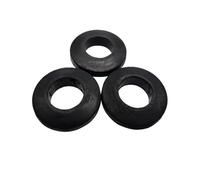 Rondella tampone di accoppiamento ad anello elastico for perno colonna, cuscinetto elastico ammortizzatore perno schienale(Black,14x27x7mm10pcs)