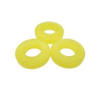 Rondella tampone di accoppiamento ad anello elastico for perno colonna, cuscinetto elastico ammortizzatore perno schienale(Yellow,18x35x9mm10pcs)