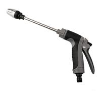 Rondella turbo regolabile per tubo da giardino, ugello spruzzatore ad alta pressione con materiale zincato ispessito e diverse modalità di spruzzo per lavaggio auto, irrigazione fiori e pulizia (B)