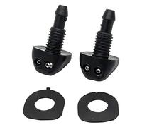 Rondella ugello di Maso 2 x universale auto parabrezza rondella tergicristallo ugello spray jet DIY finestra anteriore coppia