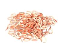 Rondelle a gancio 100 pz Twisted Dent Pulling Anelli Gancio Rondella Stud Kit di Saldatura Auto Spotter Saldatore Materiali consumo Accessori for Pannello