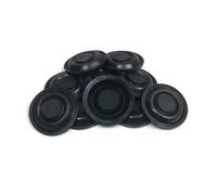 Rondelle a membrana per valvola a sfera nera, 32 mm, guarnizione in gomma per WC per cisterna, valvola a galleggiante per cisterne, acqua fredda (20)