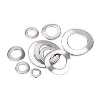 Rondelle a onda a sella in acciaio inossidabile 304 elastiche a conica Guarnizioni a molla a prova di vibrazioni for viti(M2-100 pieces)