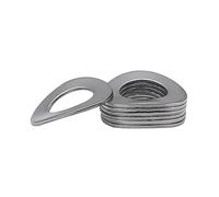 Rondelle a sella in acciaio inossidabile 304, rondelle elastiche a sella da M1.7 a M10, rondelle ondulate for connessioni bullonate Spessore fisso(M8 (100 pieces))