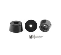 Rondelle a testa piatta, 1-10 cuscinetti ammortizzanti in gomma rotondi di diametro 31-50 mm, for mobili con aumento altezza e isolamento acustico, 40x28x40(32x24x18mm(10pcs))