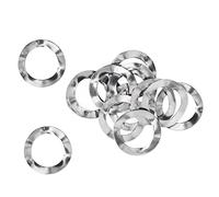 Rondelle Assortite, Kit di Assortimento di Lavandini 100 Pezzi Rondelle Ondulate Arricciate A2 Hardware di Fissaggio in Acciaio Inossidabile (M3) (M4) (M5) (M6) (M8) (M10) (M12)