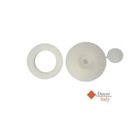 Rondelle con Guarnizione per Policarbonato Alveolare 10mm, Pack 25 Pezzi