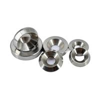 Rondelle coniche concave convesse M3 M4 M5 M6 M8 M10 Guarnizione piana solida conica Rondella svasata conica in acciaio inossidabile 304(Cone M8x25x5 (2pcs))