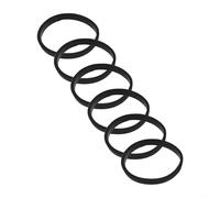 Rondelle coniche in gomma per lavello, 615 pezzi, 40 mm, guarnizioni di tenuta per tubi, perfette per varie esigenze idrauliche (6 pezzi)