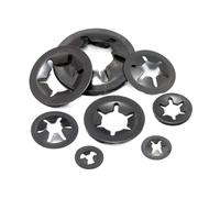 rondelle di bloccaggio a denti, 10/50 pezzi M2-M12 Rondelle Occhielli in acciaio inossidabile Anelli elastici Rondelle(M8 10pcs)
